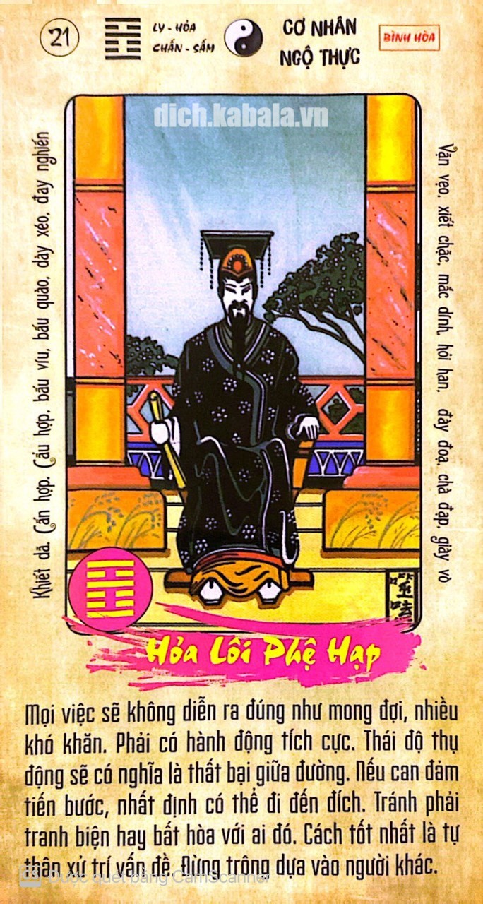 Quẻ 21: Thế Hỏa