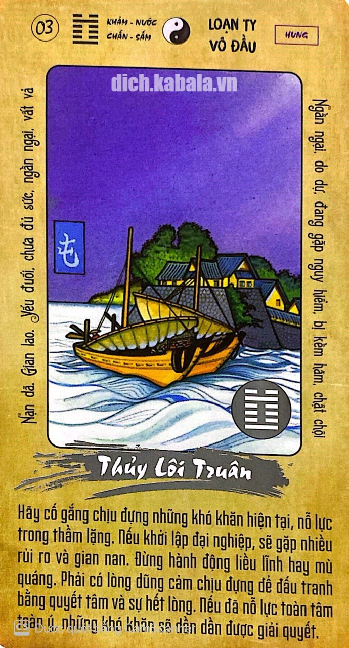 Quẻ 3: Truân