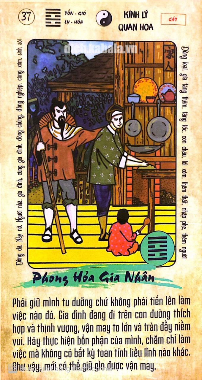 Quẻ 37: Gia Nhân