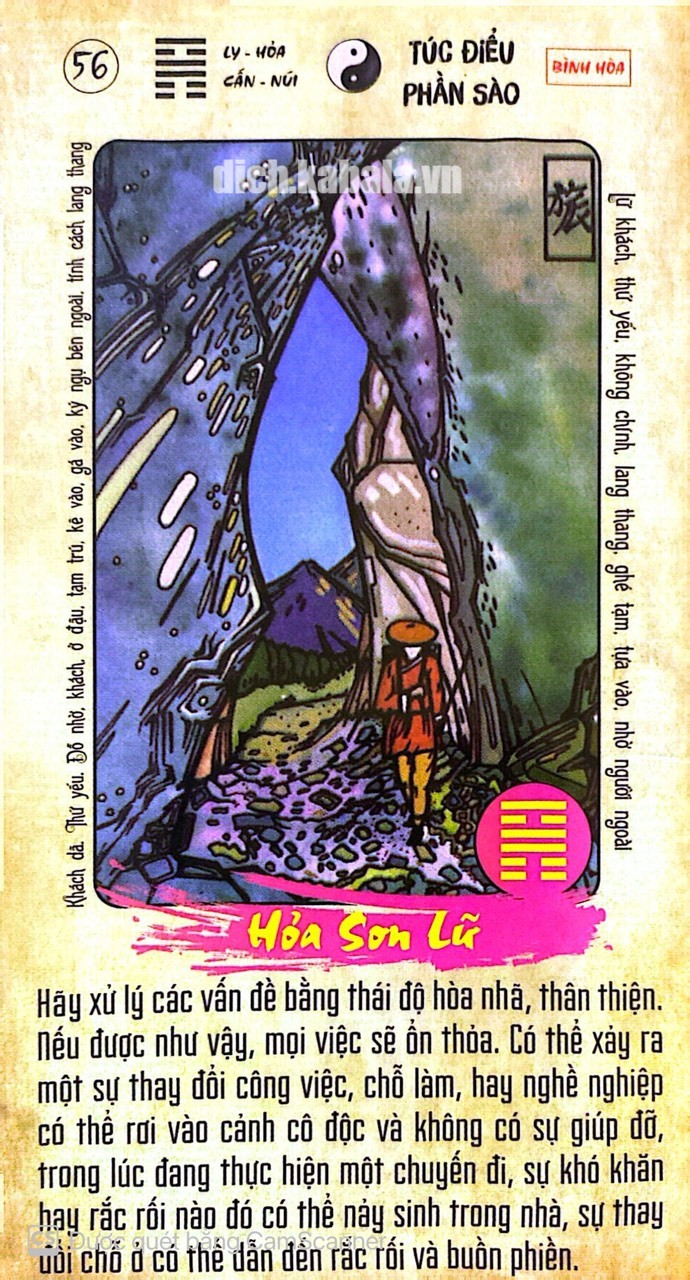 Quẻ 56: Thiên Hỏa Đại Hữu