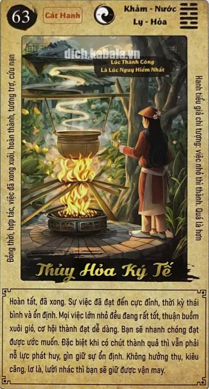 Quẻ 63: Trạch Thiên Cấu