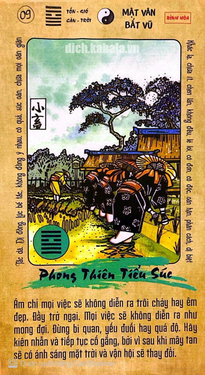Quẻ 9: Tiểu Súc